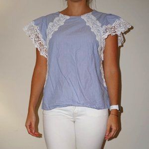 Charter Club Lace Detail Top